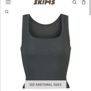 Skims deep sea cotton rib set